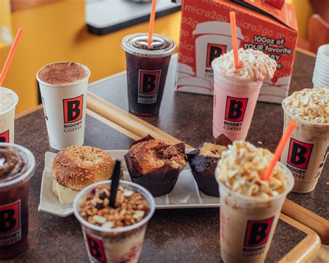 Bigby coffee - Bragels, muffins, and Kind Bars, oh my! Check out the BIGGBY® COFFEE Menu if you’re looking for something snackable to go with your BIGGBY® beverage